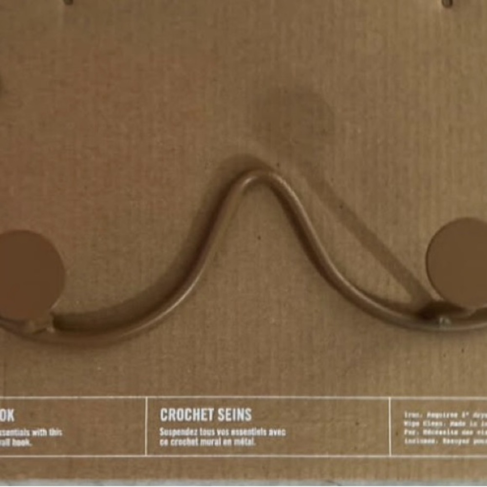 NEW Novelty Wall Hooks - Decorative “Boobs” Wall Art - Humorous Decor